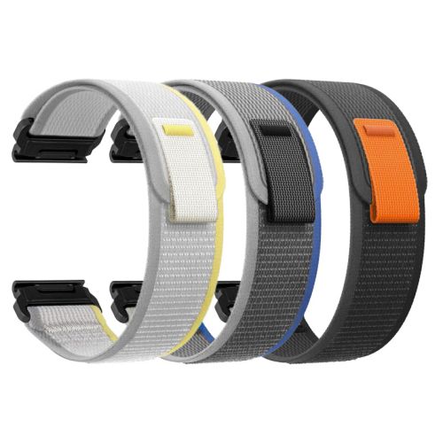 Trail Loop Quick Release 22mm 26mm Nylon Weave Watch Strap For Garmin Fenix 7X/6X/5X/935 Watch Band Accessories (NLB-191)