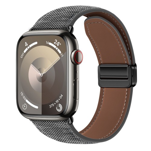 Denim Canvas Magnetic Band for Apple Watch: Rugged Meets Refined